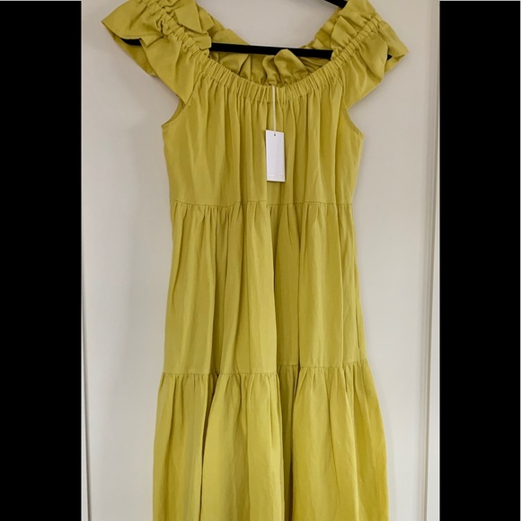 NWT Ulla Johnson Olivia Dress - Citrine - Picture 3 of 5